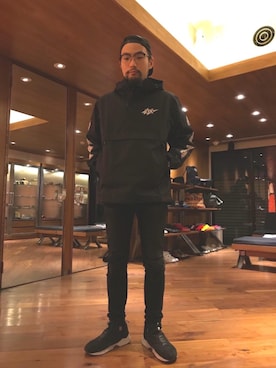 DUKASHUNさん(メンズ・175cm)の冬コーディネート