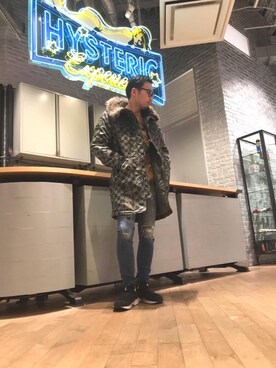 DUKASHUNさん(メンズ・175cm)の冬コーディネート