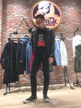 DUKASHUNさん（メンズ・175cm）の春コーディネート