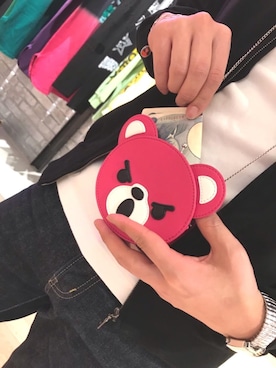 「アイテム（ポーチ）」を使った、DUKASHUNさん（メンズ・175cm）の春コーディネート