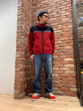 DUKASHUNさん（メンズ・175cm）の冬コーディネート