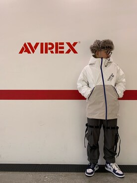 「アイテム（ブルゾン）」を使った、Kentaさん（メンズ・166cm・20代）の冬コーディネート