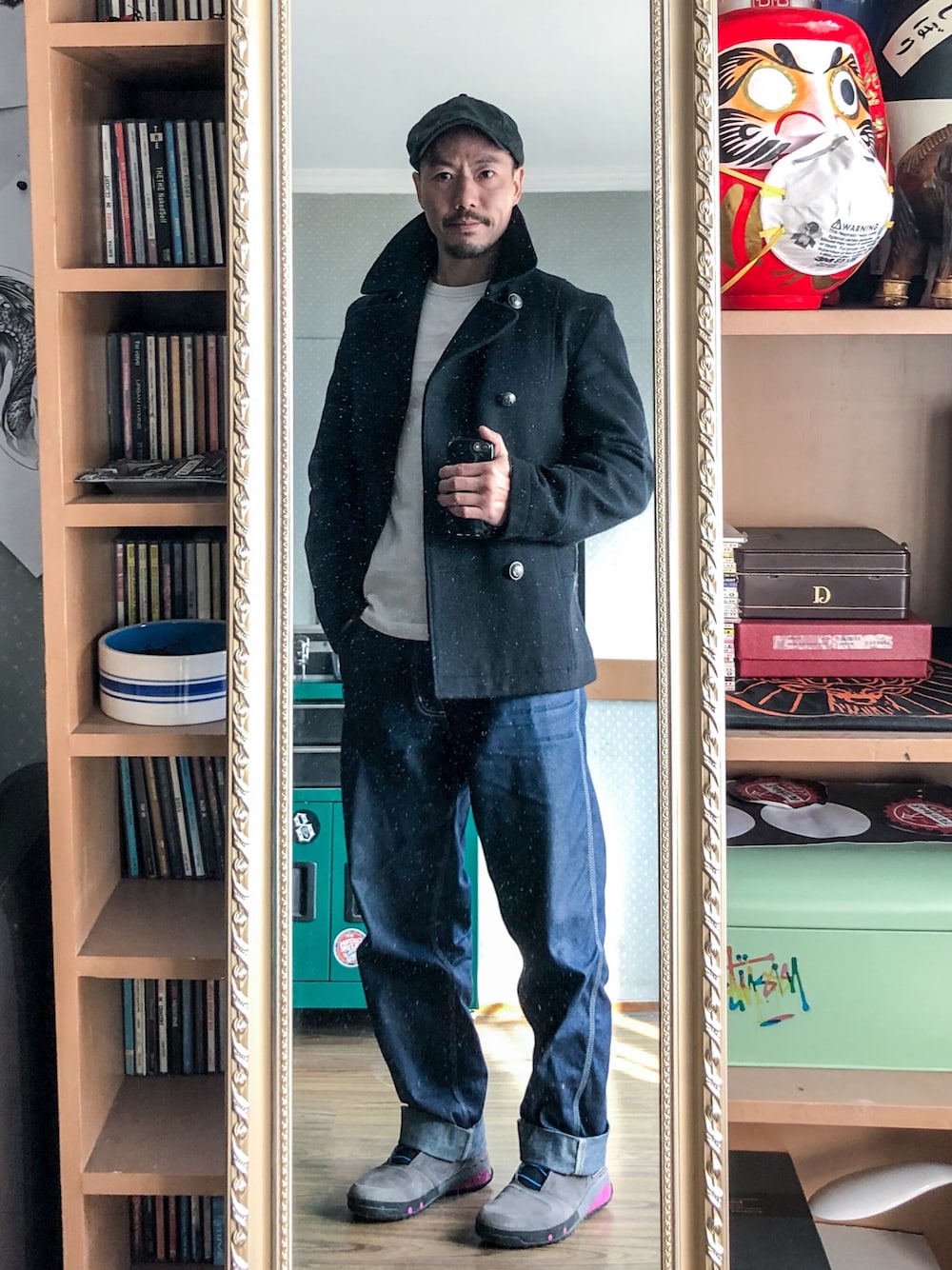 Paul Smith FLORAL  ダッフルコート Paul Smith サイズ38 ウール ダッフルコート ブラック レディース