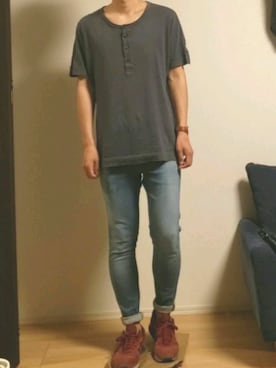 プレモルさん（メンズ・178cm）の夏コーディネート