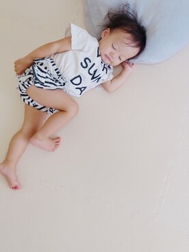 「KP（ケーピー）のアイテム（パンツ）」を使った、陽 菜 ❥︎さん（レディース・80cm）の秋コーディネート