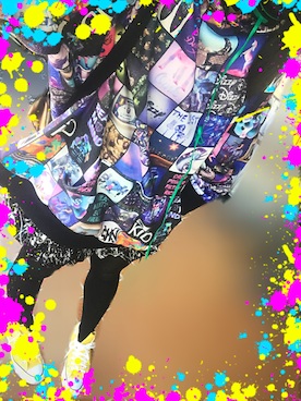 「CONVERSE（コンバース）のALL STAR INHEEL HI/オールスター　インヒール　HI（スニーカー）」を使った、めむさん（レディース・156cm）の春コーディネート