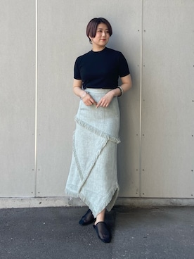 「kbf_ootd」｜まこさん（レディース・160cm）の春コーディネート