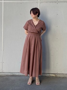 「kbf_ootd」｜まこさん（レディース・160cm）の春コーディネート