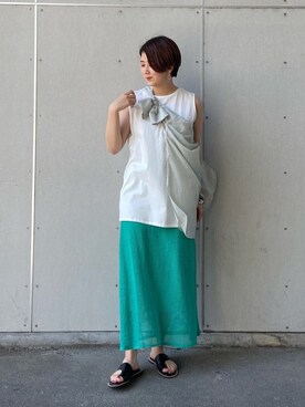 「kbf_ootd」｜まこさん（レディース・160cm）の春コーディネート