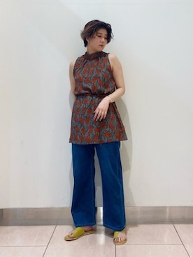 「kbf_ootd」｜まこさん（レディース・160cm）の春コーディネート