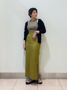 「kbf_ootd」｜まこさん（レディース・160cm）の春コーディネート