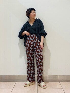 「kbf_ootd」｜まこさん（レディース・160cm）の春コーディネート