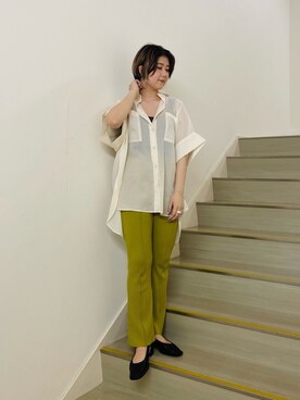 「kbf_ootd」｜まこさん（レディース・160cm）の春コーディネート