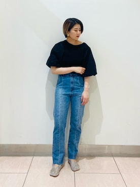 「KBF+」｜「アイテム（アクセサリー）」を使った、まこさん（レディース・160cm）の春コーディネート