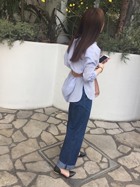 「代官山」｜𝓼𝓱𝓲𝓸さん（レディース・157cm・10代）の春コーディネート