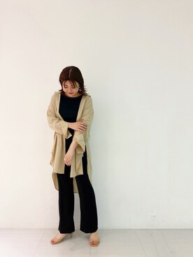 hayata(相互)さん（レディース・164cm）の夏コーディネート