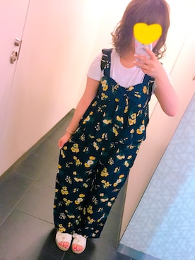 「アイテム（アナログ腕時計、ピンク系）」を使った、𝕡𝕠𝕟さん（レディース・150cm）の夏コーディネート