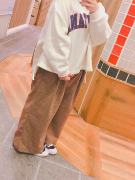 𝕡𝕠𝕟さん（レディース・150cm）の秋コーディネート