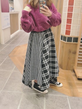 「広瀬すず」｜𝕡𝕠𝕟さん（レディース・150cm）の秋コーディネート