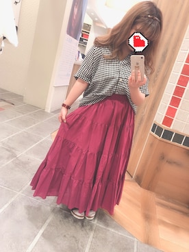 𝕡𝕠𝕟さんのコーディネート