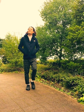 らっけささん（メンズ・170cm）の冬コーディネート