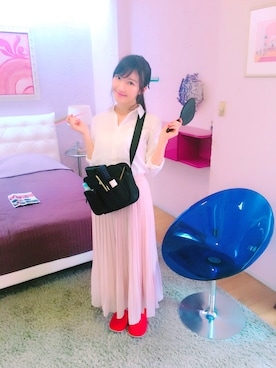 「収録」｜黒田絢子さん（レディース・160cm）の秋コーディネート