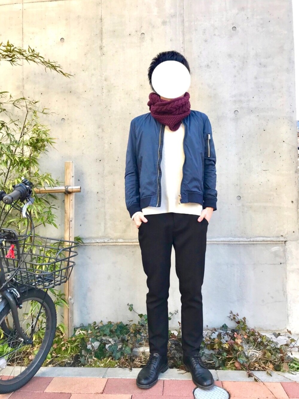 STUDIOUS（ステュディオス）の「ライトウェイトストレッチMA-1 （MA-1