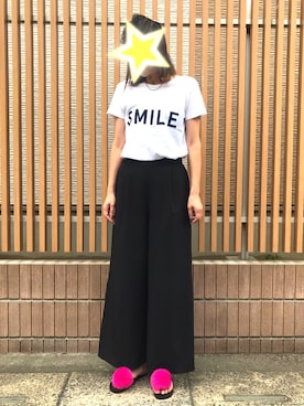 「Quality Peoples（クオリティピープルズ）のアイテム」を使った、えみ☺︎☆さん（レディース・172cm）の夏コーディネート