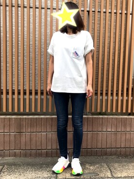 「MR.GENTLEMAN（ミスタージェントルマン）のアイテム」を使った、えみ☺︎☆さん（レディース・172cm）の夏コーディネート