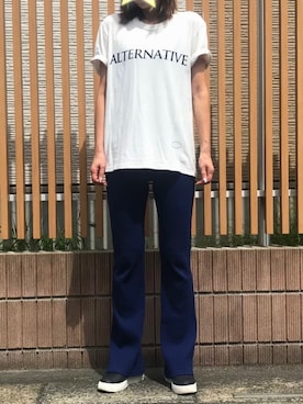 えみ☺︎☆さん（レディース・172cm）の秋コーディネート