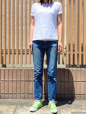 えみ☺︎☆さん(レディース・172cm)の春コーディネート