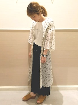 chiakiさん（レディース・161cm）の夏コーディネート