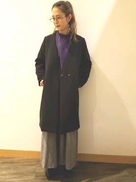 chiakiさん（レディース・161cm）の冬コーディネート
