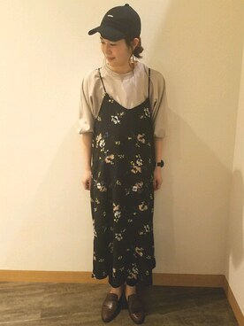 「レプシィム(LEPSIM)」｜「アイテム（キャップ）」を使った、chiakiさん（レディース・161cm）の春コーディネート