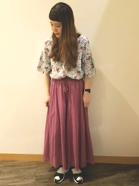 chiakiさん（レディース・161cm）の春コーディネート