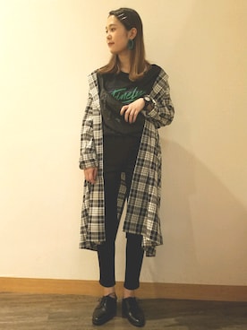 chiakiさん（レディース・161cm）の秋コーディネート