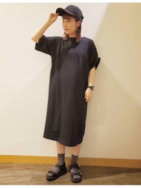 「レプシィム(LEPSIM)」｜「アイテム（キャップ）」を使った、chiakiさん（レディース・161cm）の春コーディネート