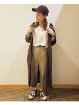 「レプシィム(LEPSIM)」｜「アイテム（キャップ）」を使った、chiakiさん（レディース・161cm）の夏コーディネート