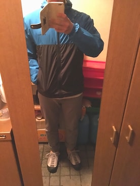 「KEEN（キーン）のアイテム（その他シューズ）」を使った、ちり紙さん（メンズ・173cm）の冬コーディネート