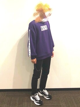 「RAGEBLUE（レイジブルー）のアイテム（その他）」を使った、せなっくすさん（メンズ・172cm）の秋コーディネート