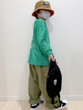 ®️ikunan☺︎さん（キッズ・120cm）の冬コーディネート