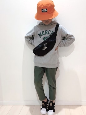 ®️ikunan☺︎さん（キッズ・120cm）の春コーディネート