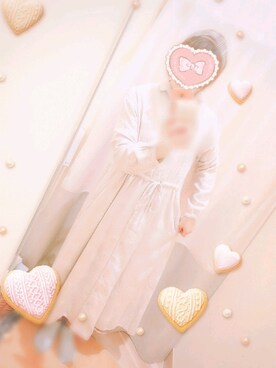 「SM2（エスエムツー）のアイテム（ワンピース、ピンク系）」を使った、ちゅうさん（レディース・160cm）の春コーディネート