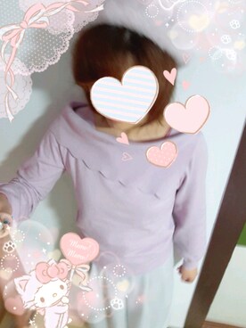 「earth music&ecology（アースミュージックアンドエコロジー）のアイテム（その他パンツ、グレー系）」を使った、ちゅうさん（レディース・160cm）の春コーディネート