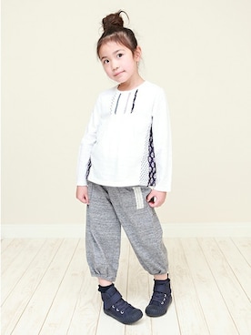 「RAGMART（ラグマート）のアイテム」を使った、RAGMARTさん（キッズ・109cm）の秋コーディネート