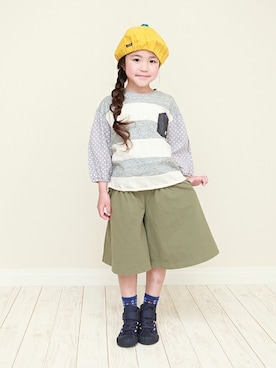 「アイテム（ソックス/靴下）」を使った、RAGMARTさん（キッズ・109cm）の秋コーディネート