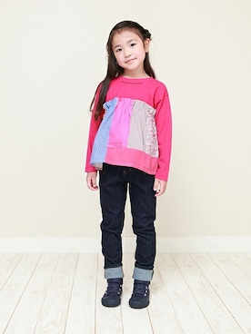 「RAGMART（ラグマート）のアイテム」を使った、RAGMARTさん（キッズ・109cm）の秋コーディネート