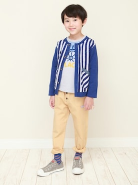 「RAGMART（ラグマート）のアイテム」を使った、RAGMARTさん（キッズ・113cm）の秋コーディネート