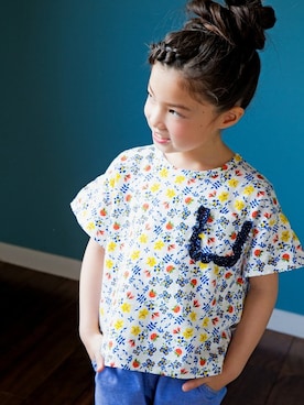 「RAGMART（ラグマート）のアイテム」を使った、RAGMARTさん（キッズ・109cm）の春コーディネート