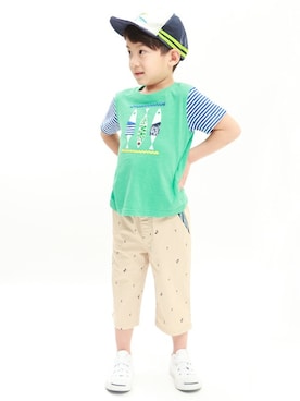 「RAGMART（ラグマート）のアイテム」を使った、RAGMARTさん（キッズ・107cm）の春コーディネート